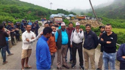 काठमाडौंको फोहोर विसर्जनमा अवरोध कायमै